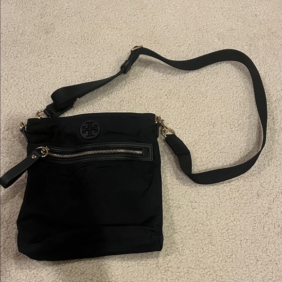 Tory Burch Handbags - Tory Burch Black Nylon Crossbody Bag